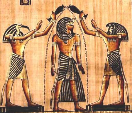 Forntida egyptiska gudinnan av kärlek